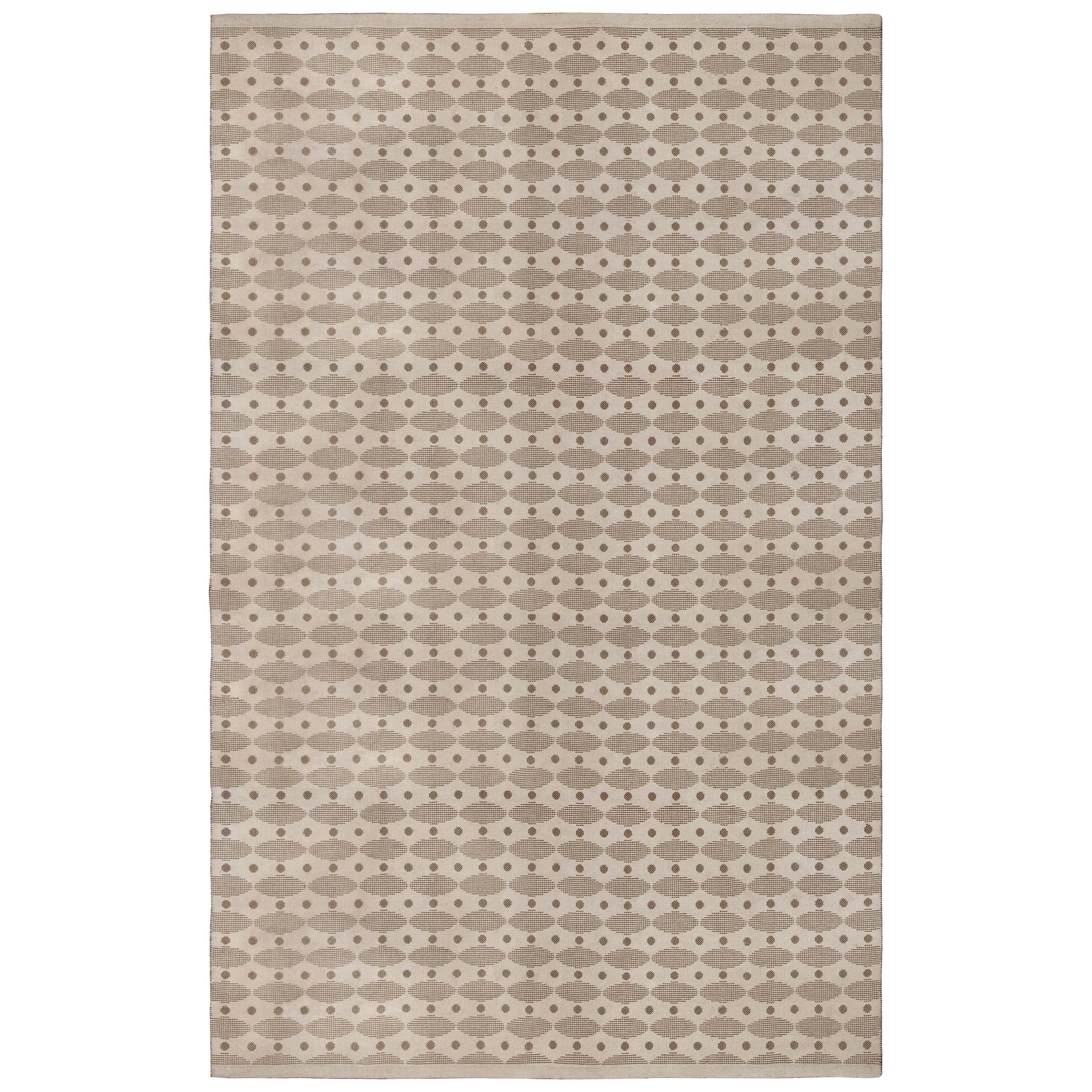 Doris Leslie Blau Vintage Swedish Flat-Weave Rug