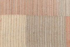 Doris Leslie Blau Vintage Swedish Flat-Weave Rug in Earth Tones