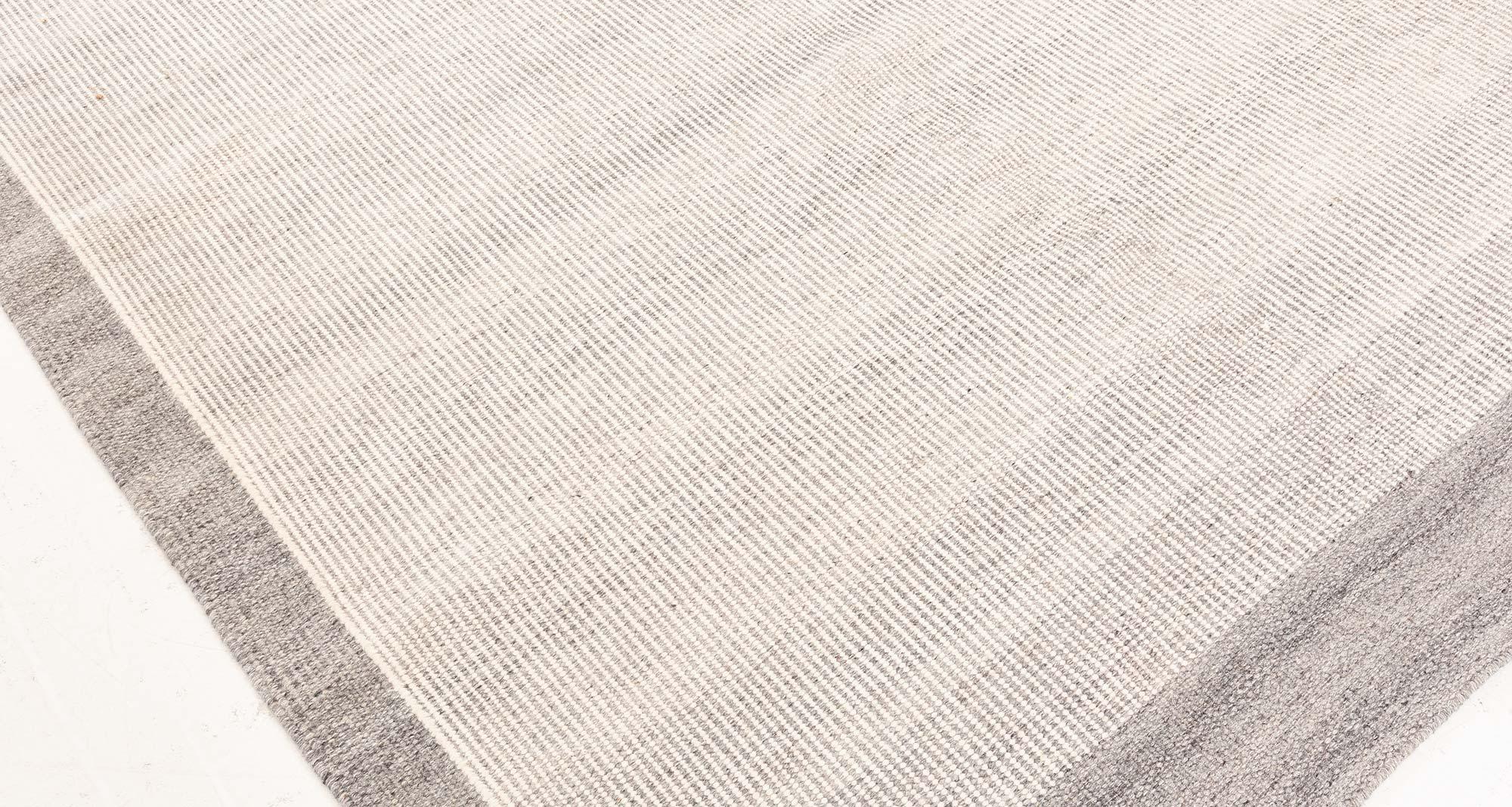 Hand-Woven Doris Leslie Blau Vintage Swedish Flat Weave Wool Rug For Sale