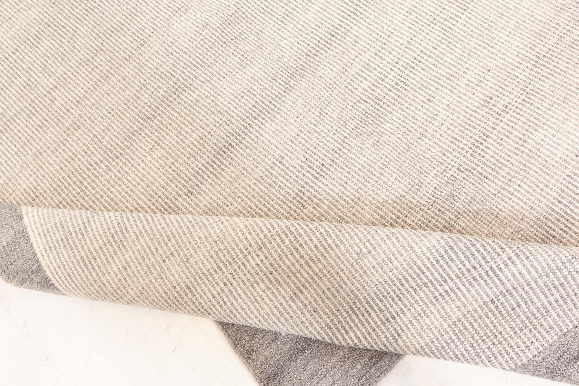 20th Century Doris Leslie Blau Vintage Swedish Flat Weave Wool Rug For Sale