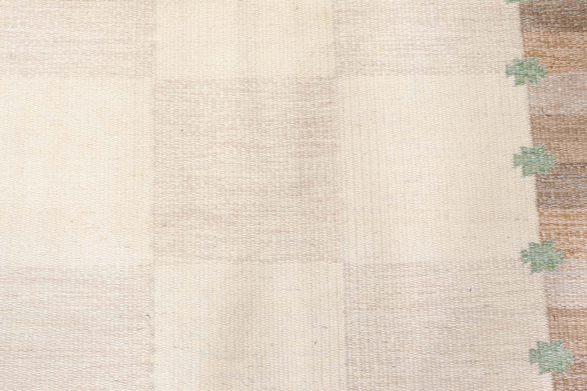 Doris Leslie Blau Vintage Schwedisch Flach gewebt von Agda Osterberg im Zustand „Gut“ im Angebot in New York, NY