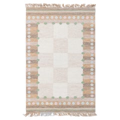 Doris Leslie Blau Vintage Swedish Flat Woven by Agda Osterberg