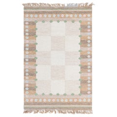 Doris Leslie Blau Vintage Swedish Flat Woven by Agda Osterberg