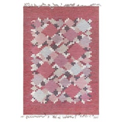 Doris Leslie Blau Vintage Swedish Flat Woven by Ingegerd Silow
