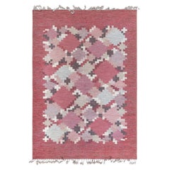 Doris Leslie Blau Vintage Swedish Flat Woven by Ingegerd Silow