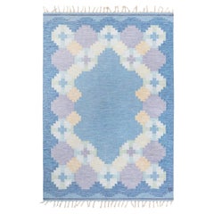 Doris Leslie Blau Vintage Swedish Flat Woven by Ingegerd Silow
