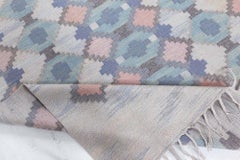 Doris Leslie Blau Vintage Swedish Flat Woven by Judith Johansson