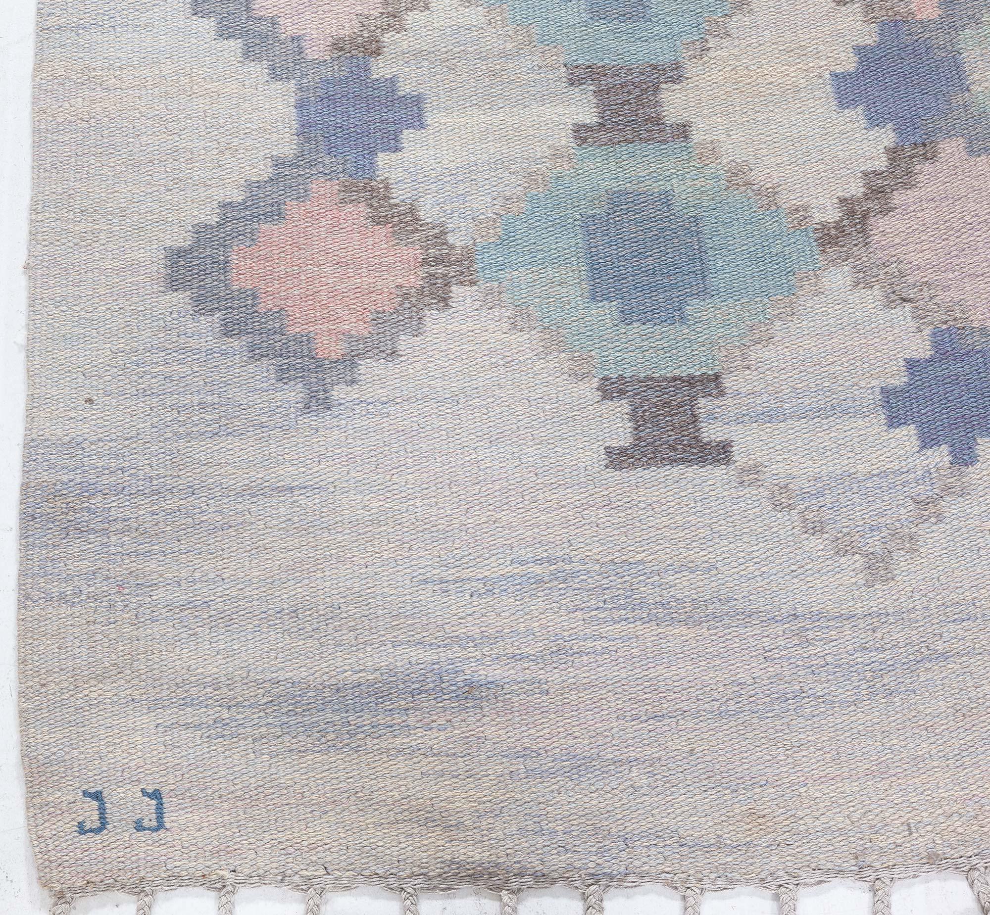 Doris Leslie Blau Vintage Schwedisch Flachgewebe von Judith Johansson im Zustand „Gut“ im Angebot in New York, NY