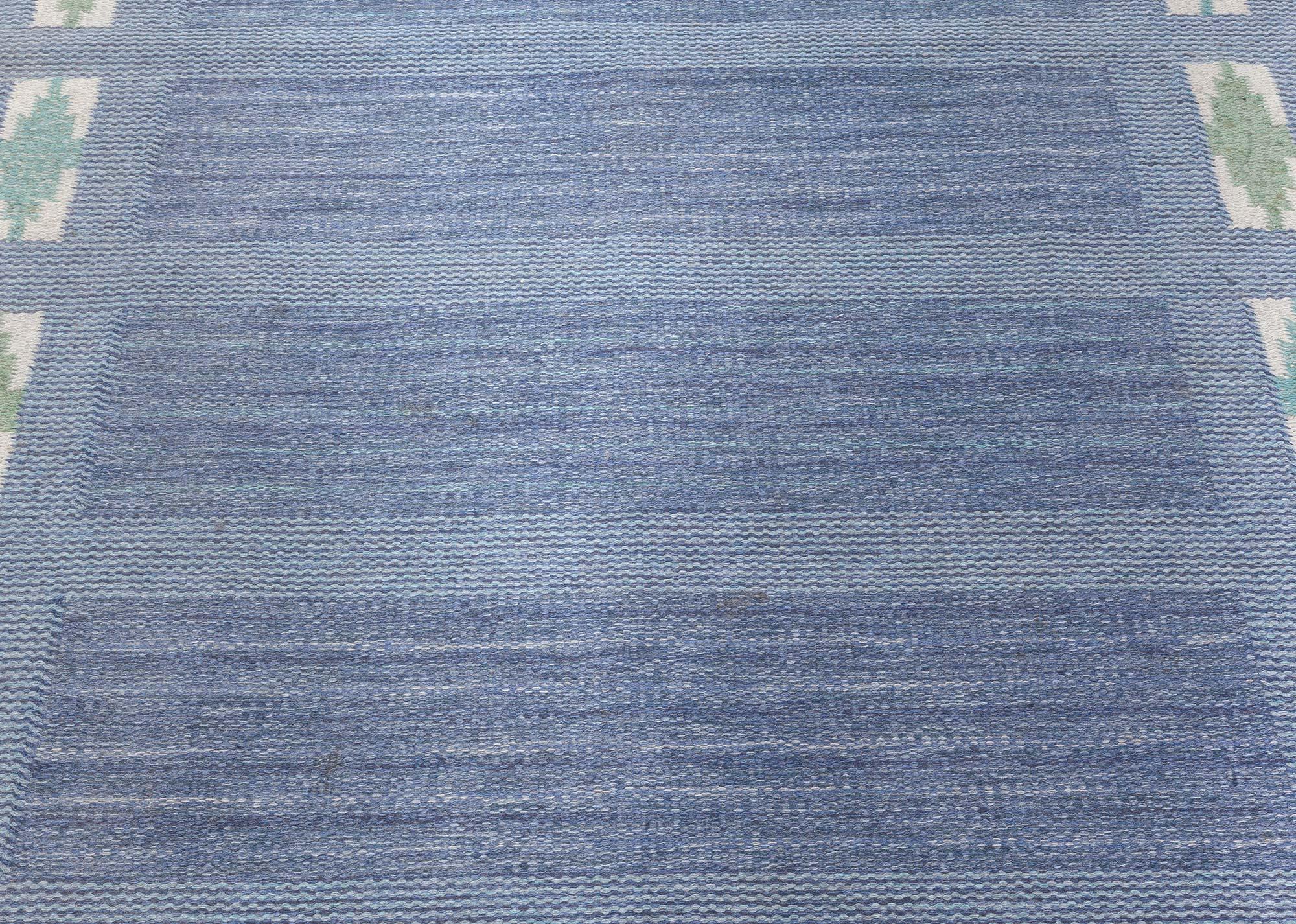 Vintage Swedish Flat Woven by Ulla Parkdal
Size: 5'5