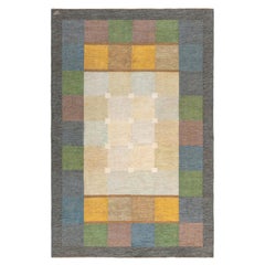 Doris Leslie Blau Vintage Swedish Flat Woven by Ulla Parkdal