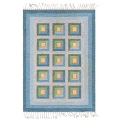 Tappeto Doris Leslie Blau Vintage Swedish Flat Woven di Alice Walleback