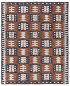 Alfombra sueca de tejido plano Doris Leslie Blau Vintage de Berit Koenig