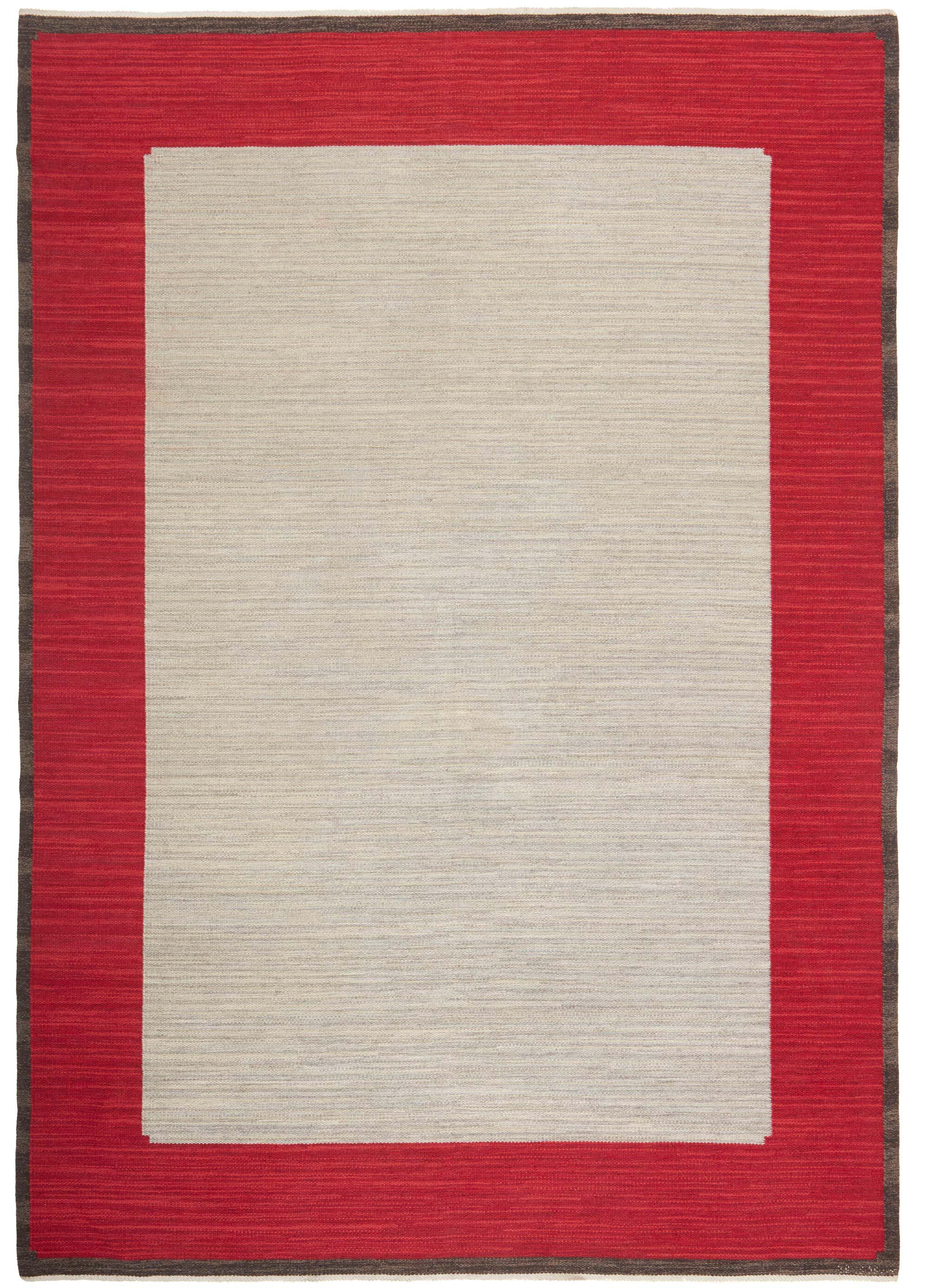 Doris Leslie Blau Vintage Swedish Flat Woven Rug by Ingrid Dessau