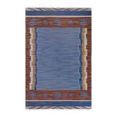 Tappeto Doris Leslie Blau Vintage Swedish Flat Woven di Johanna Bruns Vavskola