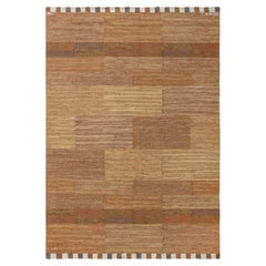 Doris Leslie Blau Vintage Swedish Flat Woven Rug by Marianne Richter AB MMF