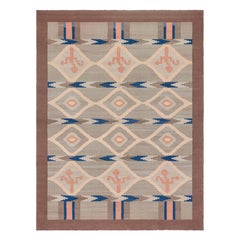 Doris Leslie Blau Vintage Swedish Flat Woven Rug