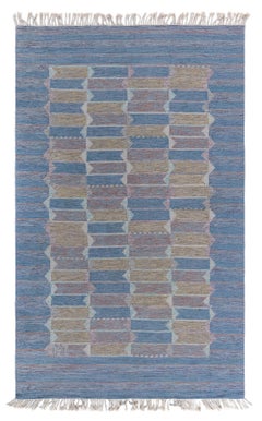 Doris Leslie Blau Vintage Swedish Flat Woven Rug
