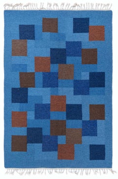 Doris Leslie Blau Vintage Swedish Flat Woven Rug