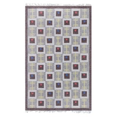 Doris Leslie Blau Vintage Swedish Flat Woven Rug