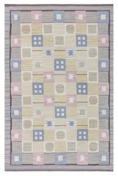 Doris Leslie Blau Vintage Swedish Flat Woven Rug