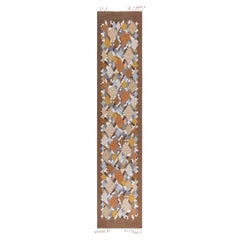 Doris Leslie Blau Vintage Swedish Flat Woven Runner by Ingegerd Silow