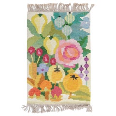 Tappeto Doris Leslie Blau Vintage Swedish Floral Design/One di Ingegerd Silow