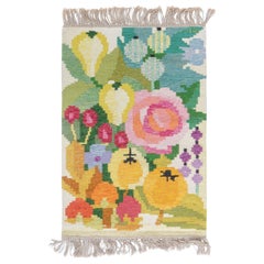 Tappeto Doris Leslie Blau Vintage Swedish Floral Design/One di Ingegerd Silow