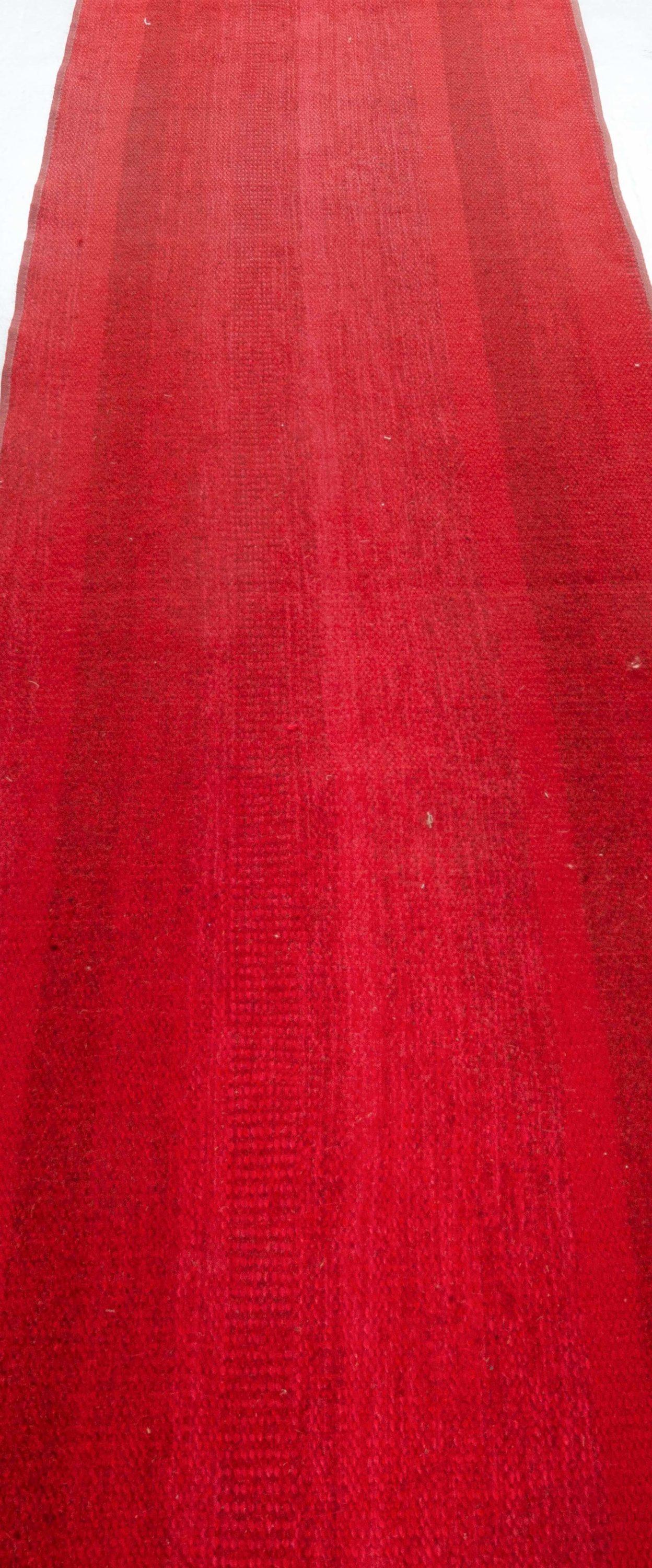 Doris Leslie Blau Traves de Mesa Vintage Fragmento Sueco en Tonos Rojos Moderno de mediados de siglo en venta