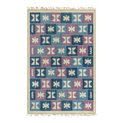 Doris Leslie Blau Vintage Swedish Geometric Flat-Weave di Anna-Greta Sjöqvist