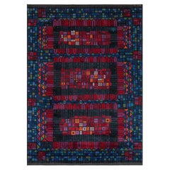 Doris Leslie Blau Vintage Swedish Pile Rug by Kerstin Ekengren