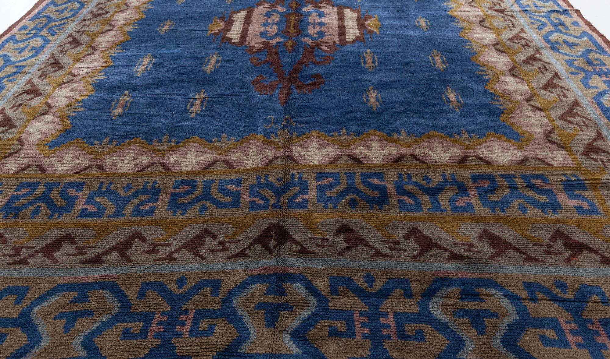 Tapis suédois vintage à poils
Taille : 8'1