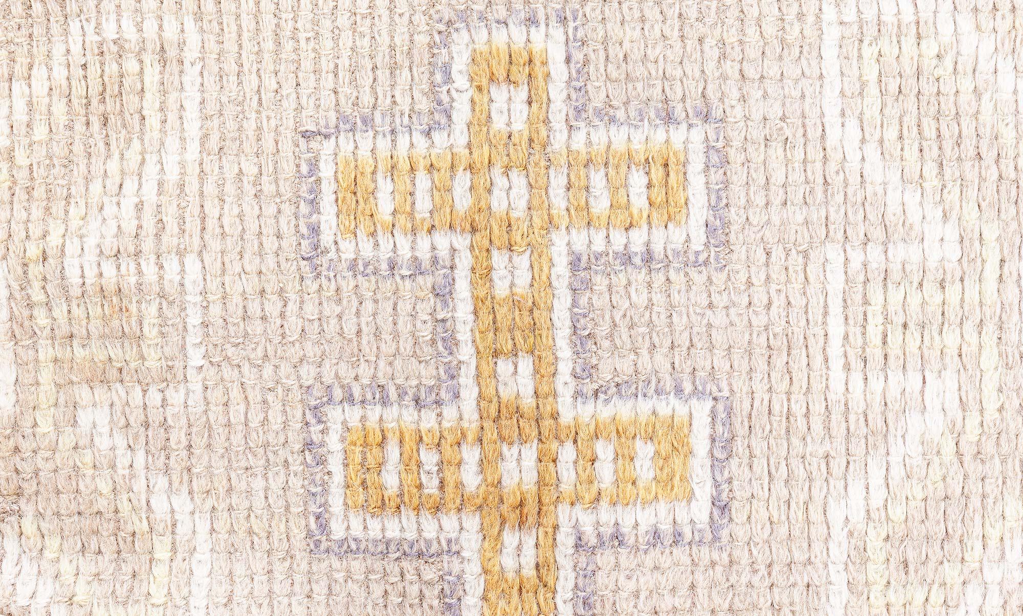 Vintage Swedish Pile Rug
Size: 6'5