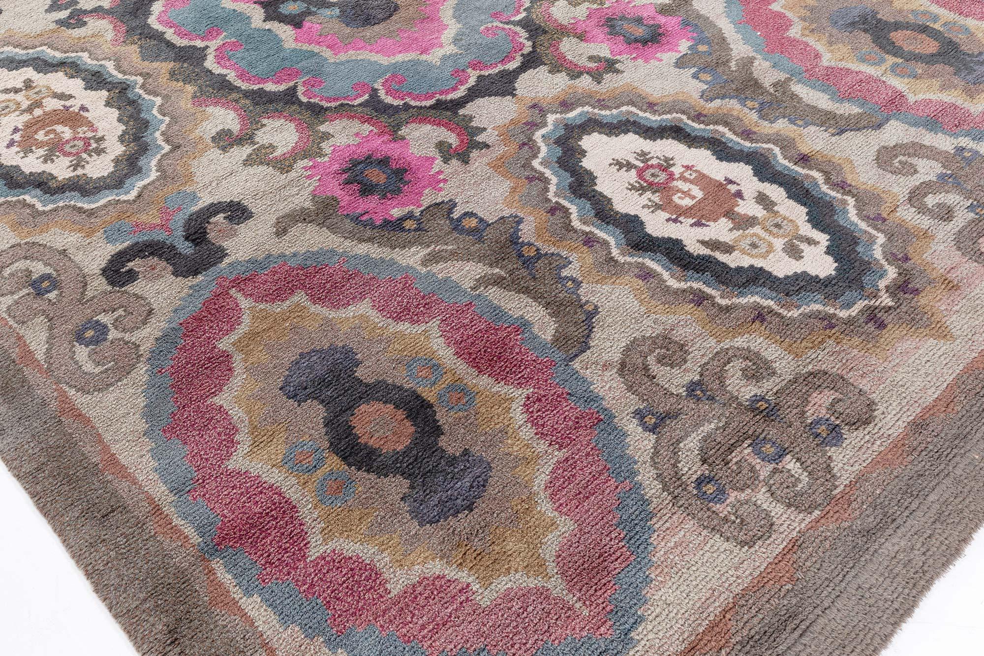 Alfombra de pelo sueco Doris Leslie Blau Vintage siglo XX en venta