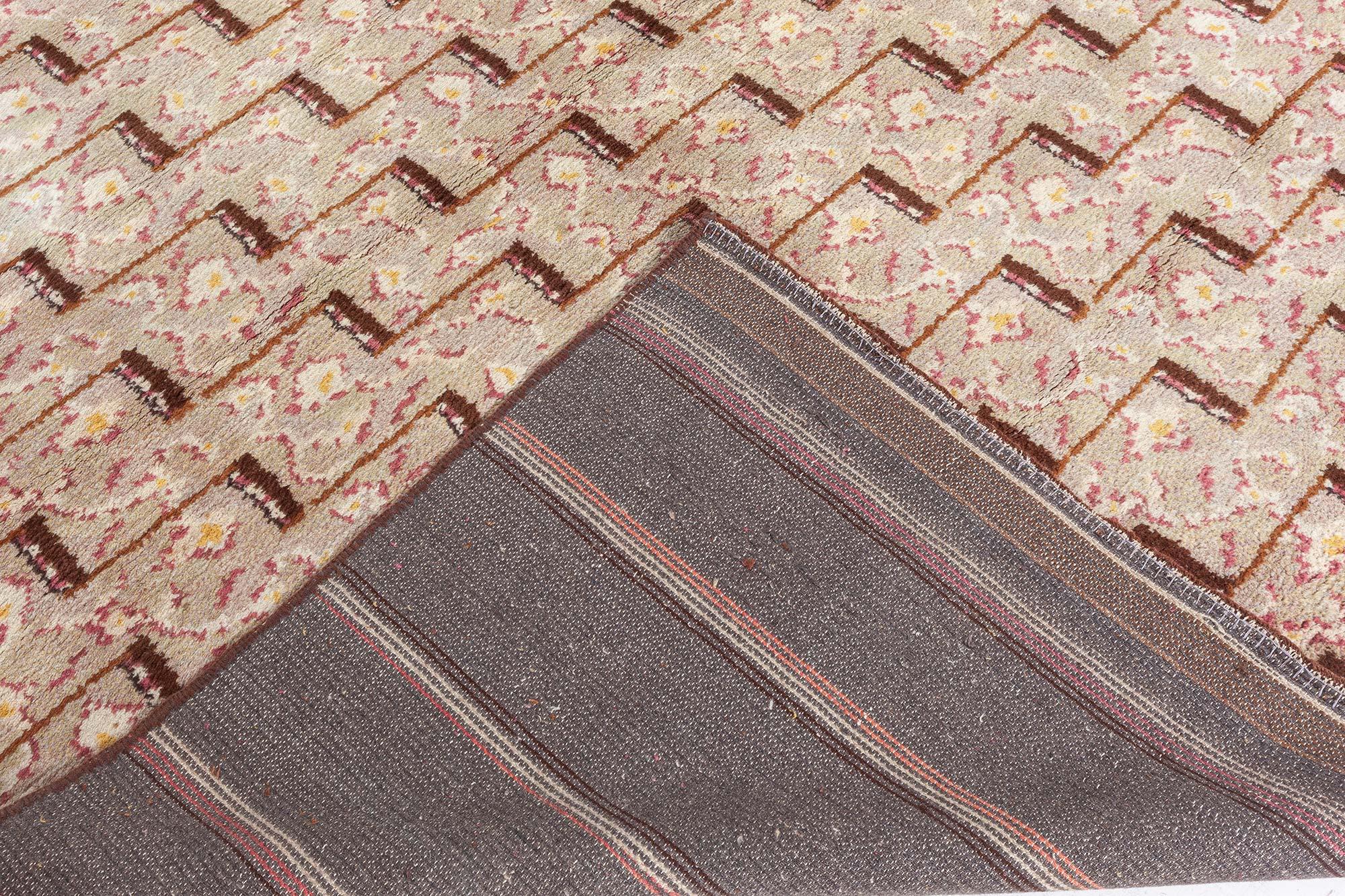 Doris Leslie Blau Vintage Swedish Pile Rug For Sale 1