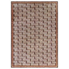 Tappeto Doris Leslie Blau con vello svedese vintage