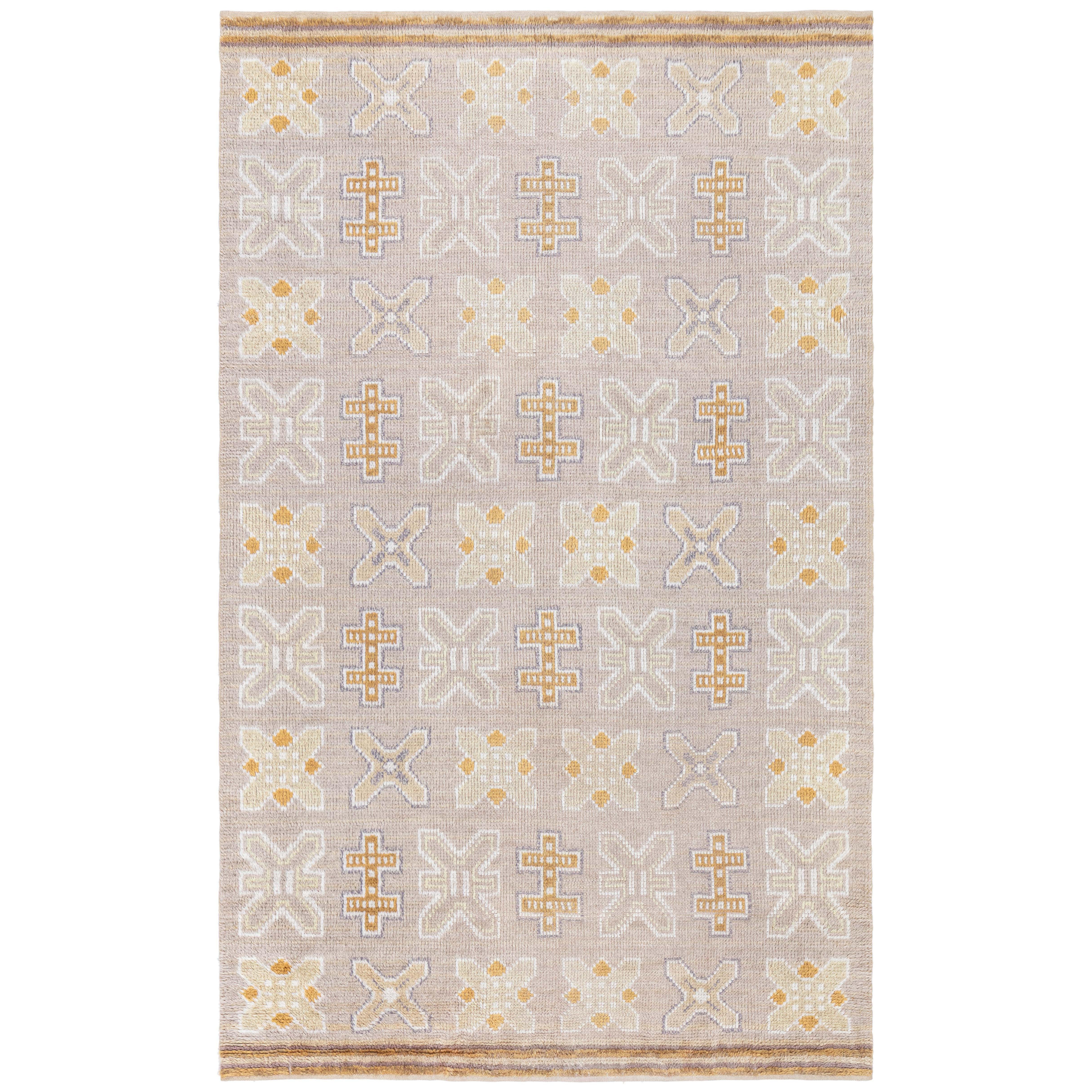 Doris Leslie Blau Vintage Swedish Pile Rug