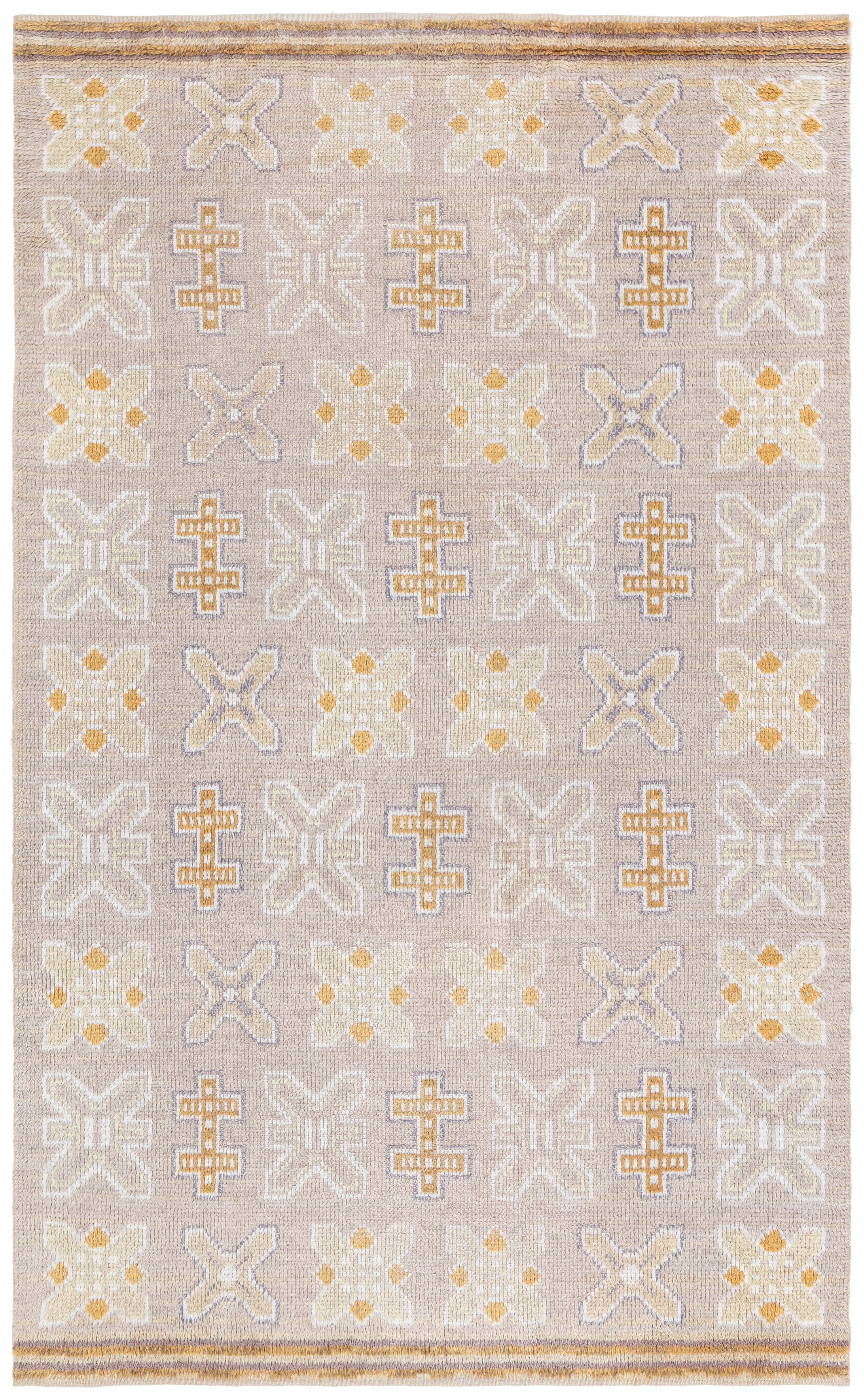 Doris Leslie Blau Vintage Swedish Pile Rug