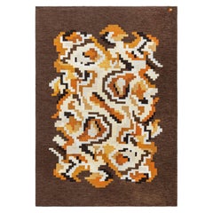 Doris Leslie Blau Vintage Swedish Rug by Erik Lundberg (Vavangarden Eringsboda)