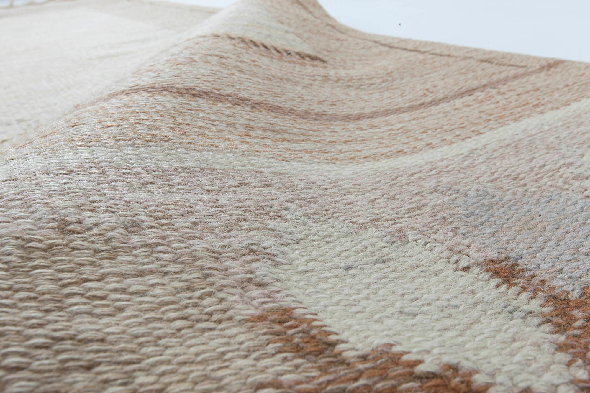 Doris Leslie Blau Vintage Swedish Rug by Ingegerd Silow 'IS' In Good Condition For Sale In New York, NY