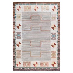 Doris Leslie Blau Tapis suédois vintage