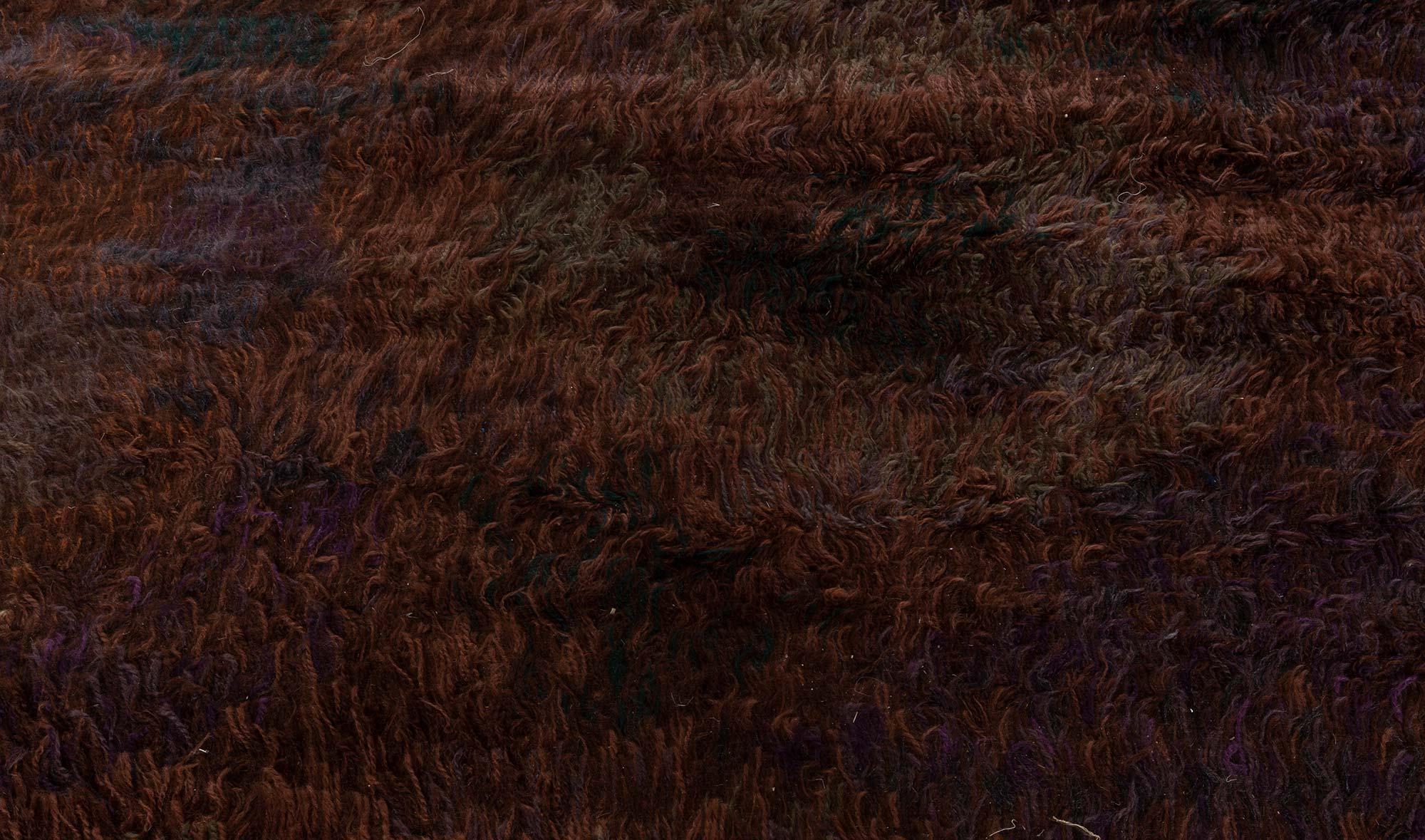 Tissé à la main Tapis Rya suédois vintage Doris Leslie Blau en vente