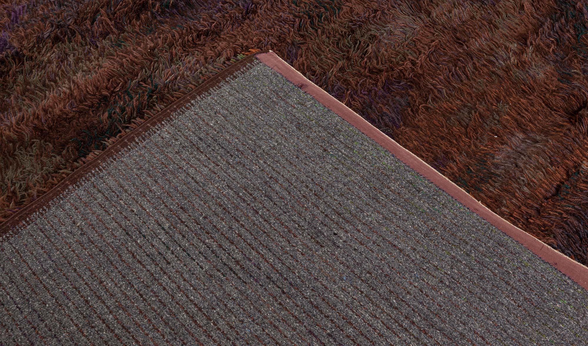 Laine Tapis Rya suédois vintage Doris Leslie Blau en vente