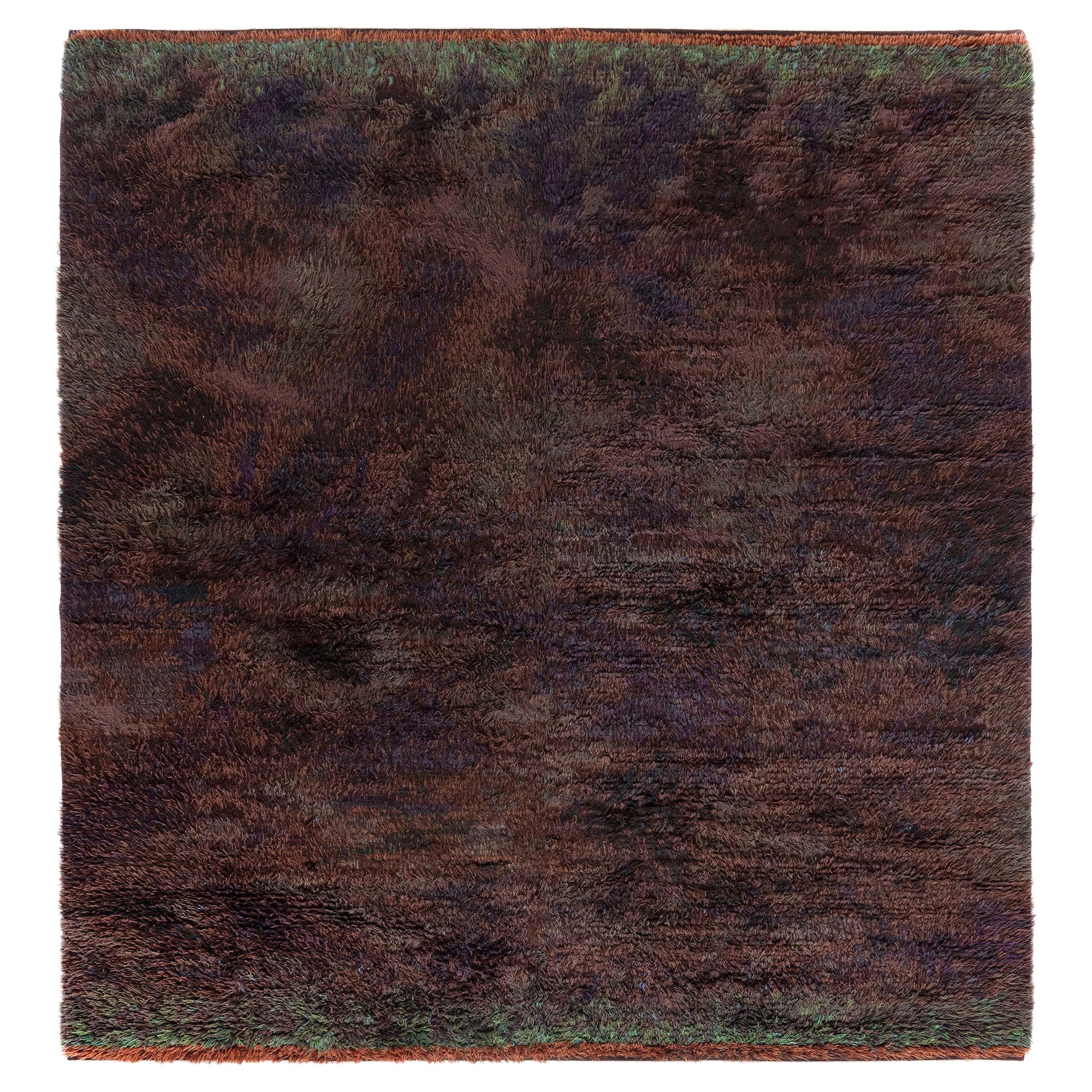 Doris Leslie Blau Vintage Swedish Rya Rug For Sale