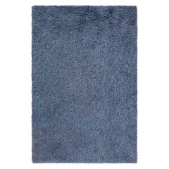 Tappeto Doris Leslie Blau Vintage Swedish Rya in blu