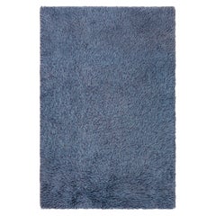 Tappeto Doris Leslie Blau Vintage Swedish Rya in blu