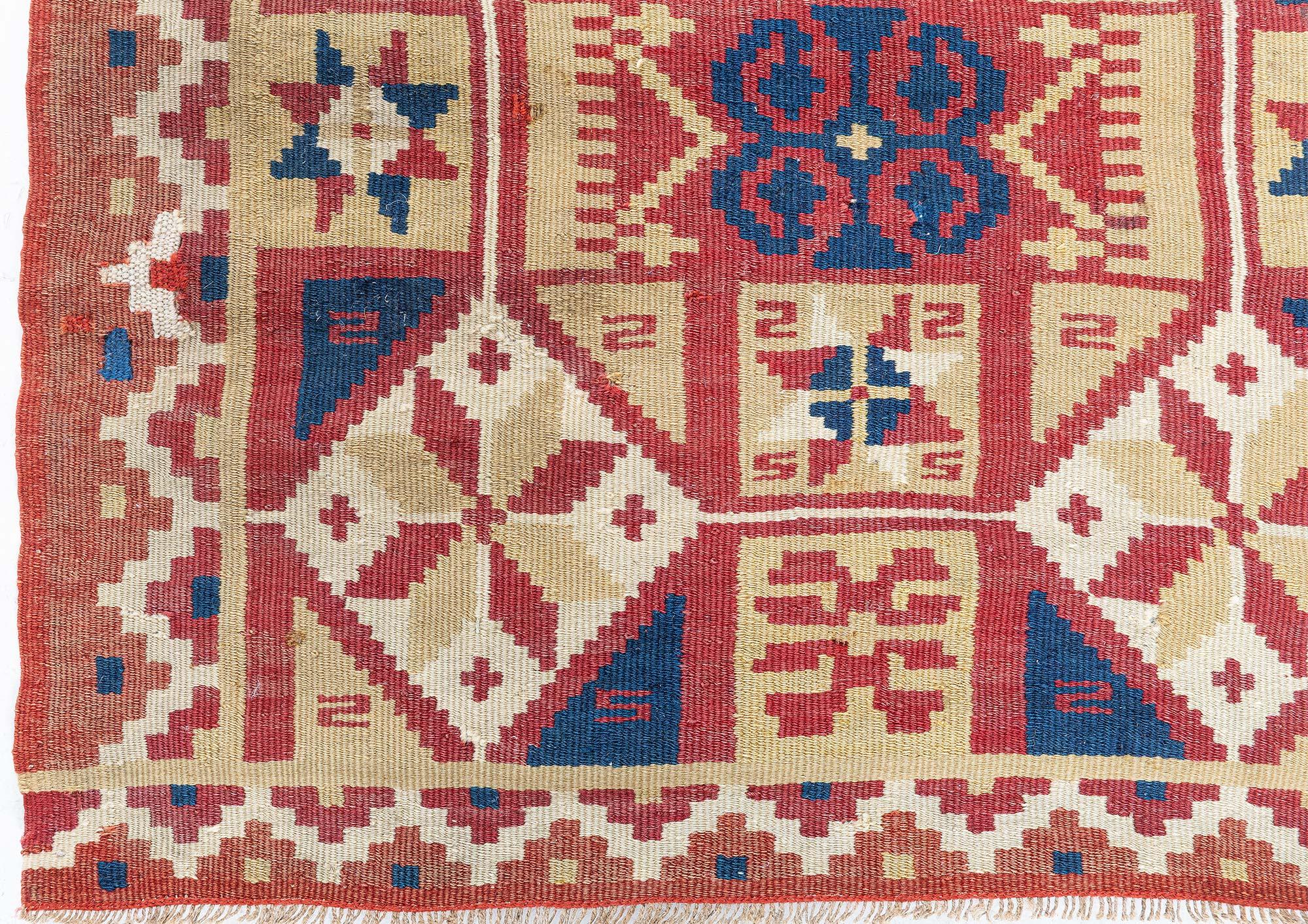 Mid-Century Modern Doris Leslie Blau Vintage Swedish Tapestry Rug For Sale