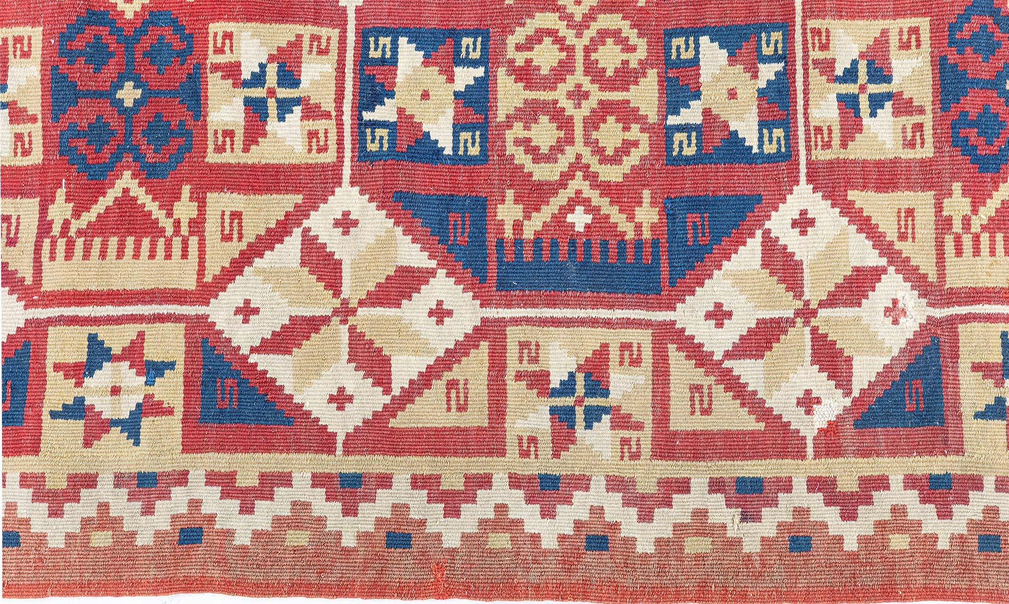 Hand-Knotted Doris Leslie Blau Vintage Swedish Tapestry Rug For Sale
