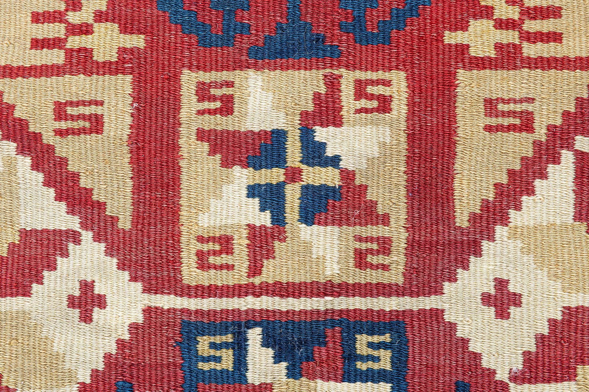 Doris Leslie Blau Vintage Swedish Tapestry Rug In Good Condition For Sale In New York, NY