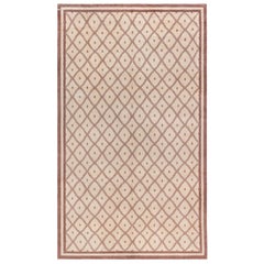 Doris Leslie Blau Vintage Tribal Moroccan Geometric Handmade Wool Rug