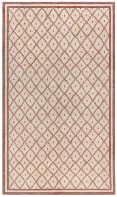 Doris Leslie Blau Vintage Tribal Moroccan Geometric Handmade Wool Rug